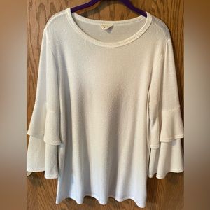 Bell sleeve sweater!